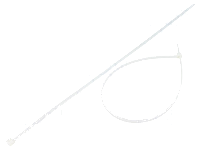 Kabelbinder; L: 400mm; W: 4,8mm; polyamide; 222N; natuurlijk Kabelbinder; L: 400mm; W: 4,8mm; polyamide; 222N; natuurlijk